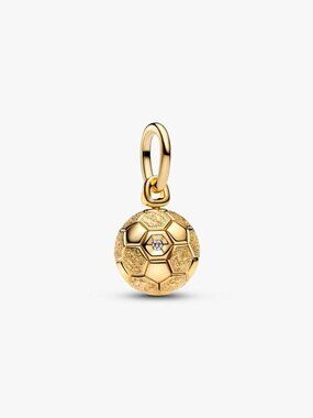 Pandora Soccer Ball 2026 Lab-Grown Diamond Dangle Charm